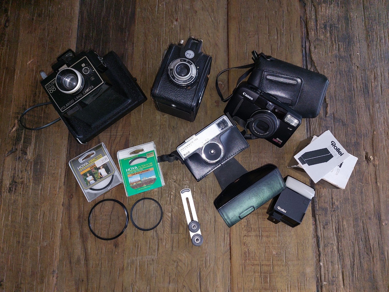 vintage foto cameras, Ophalen, Overige Merken, Geen optische zoom