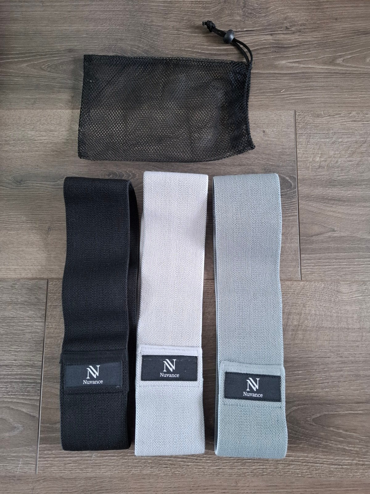 Nuvance Weerstandsbanden / Elastieken Set van 3 Stuks, Ophalen of Verzenden, Nieuw, Benen, Weerstandband