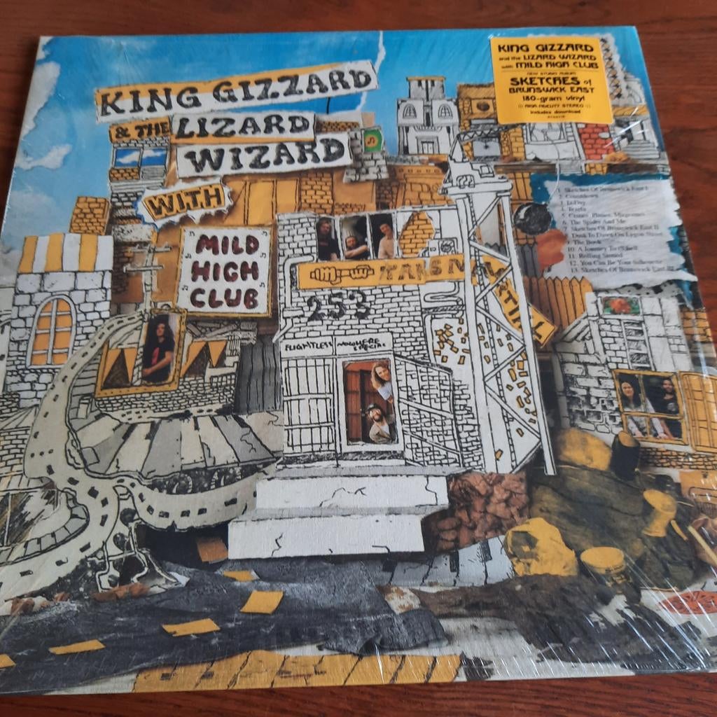 King Gizzard & The Lizard Wizard - Sketches of Brunswick, Limited edition, Ophalen of Verzenden, Nieuw in verpakking, 12 inch
