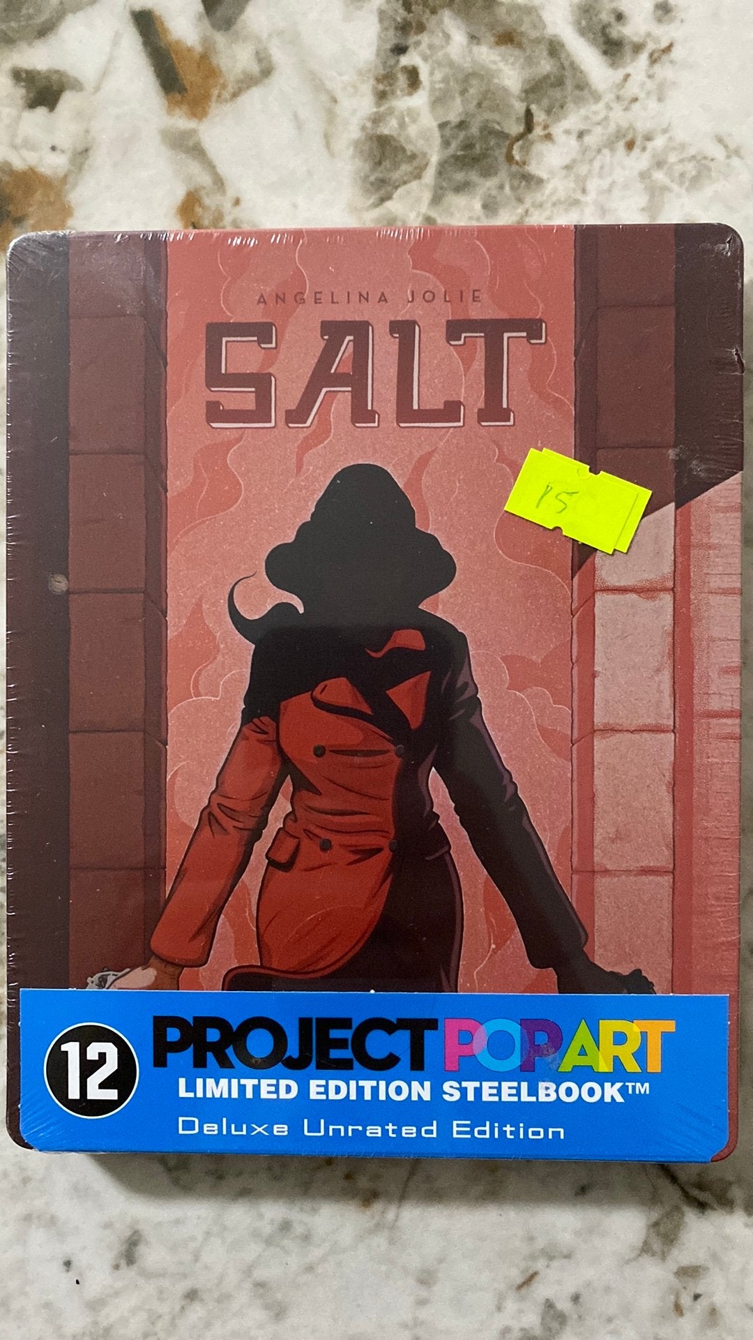 Salt blu ray NL versie steelbook NIEUW, Ophalen of Verzenden, Nieuw in verpakking
