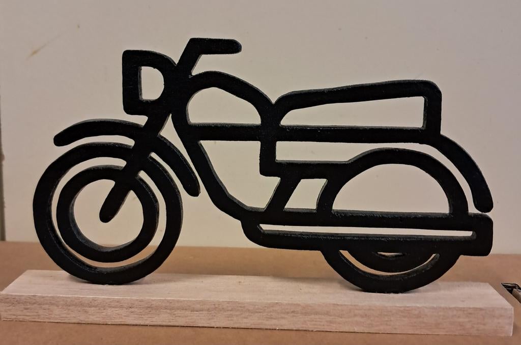 Brommer/ motor, Huis en Inrichting, Woonaccessoires | Wanddecoraties, Ophalen of Verzenden