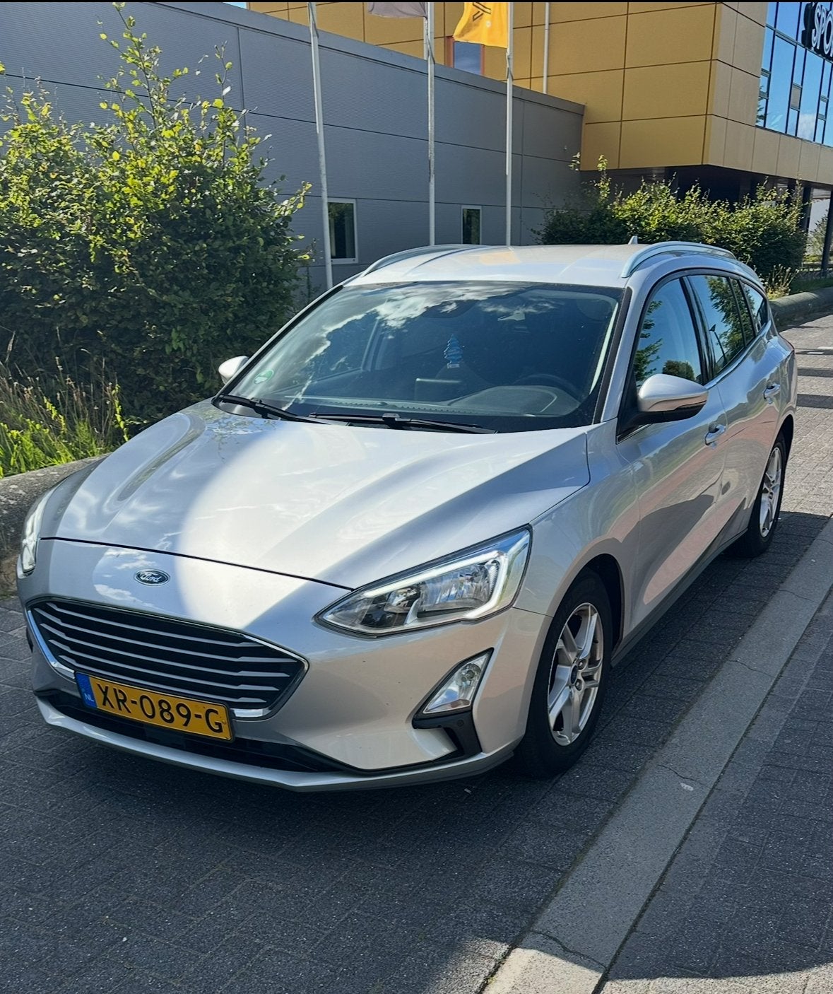 Ford Focus 1.0 Ecoboost Trend Edition Business 2019 Grijs, Auto's, 1283 kg, 100 pk, Origineel Nederlands, Particulier