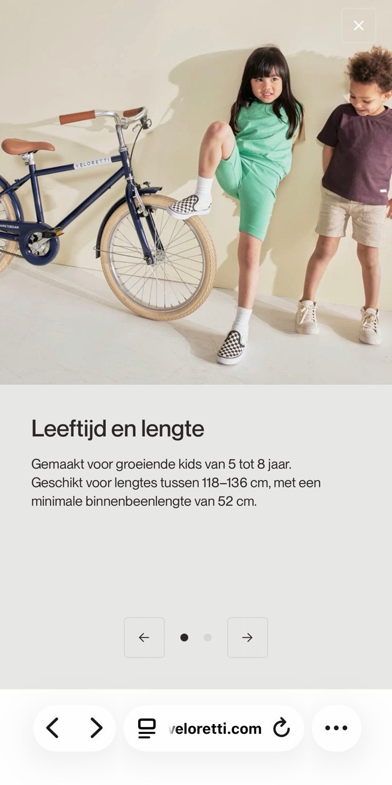Foto 7 van Veloretti Junior Kinderfiets - Blazing Salmon