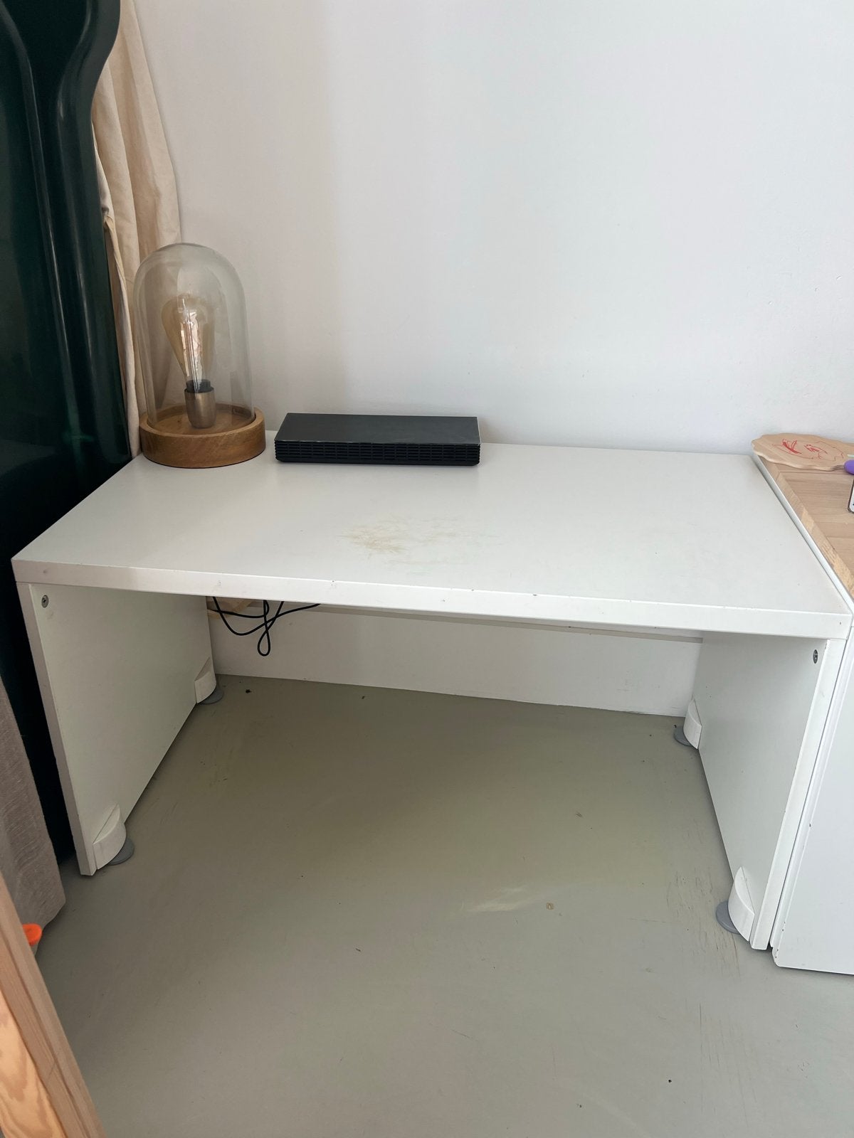 IKEA SMÅSTAD bureau 90x50x48 - Gebruikt, Ophalen, Gebruikt, IKEA, Wit