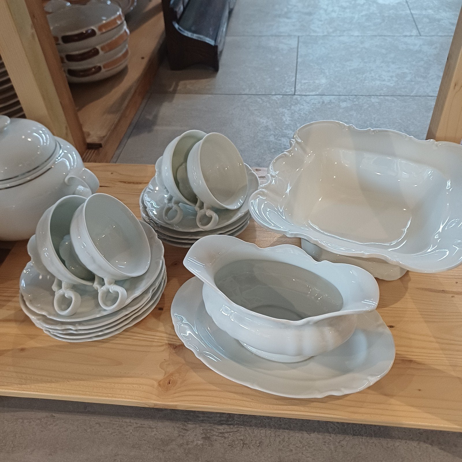 Hutschenreuther servies Sylvia Wit, Ophalen of Verzenden