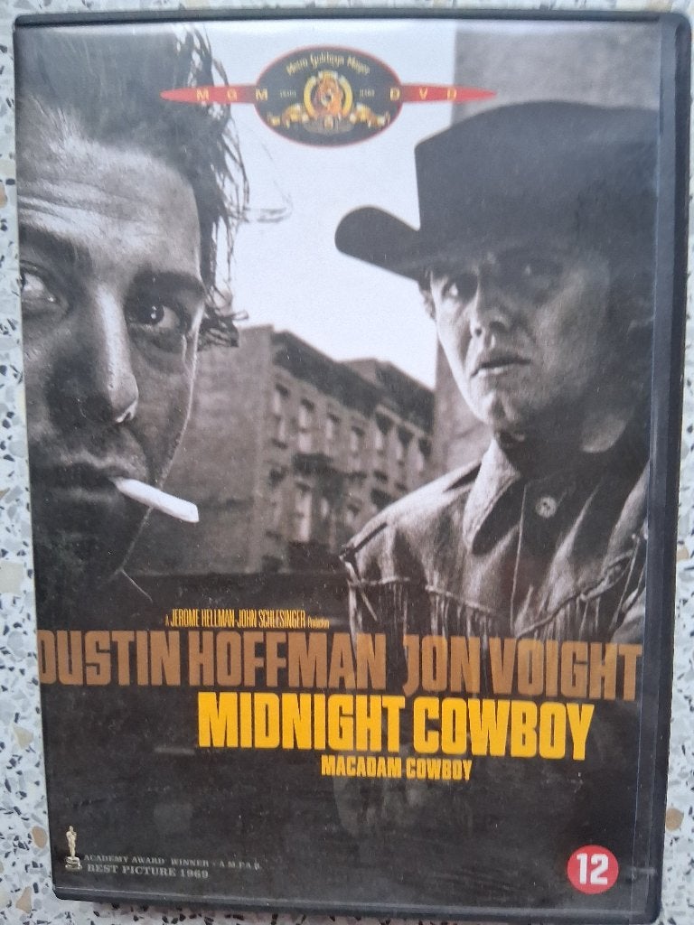 De Actie/komedie film "Midnight Cowboy"., Cd's en Dvd's, Ophalen of Verzenden, Zo goed als nieuw, Vanaf 12 jaar, Actiekomedie