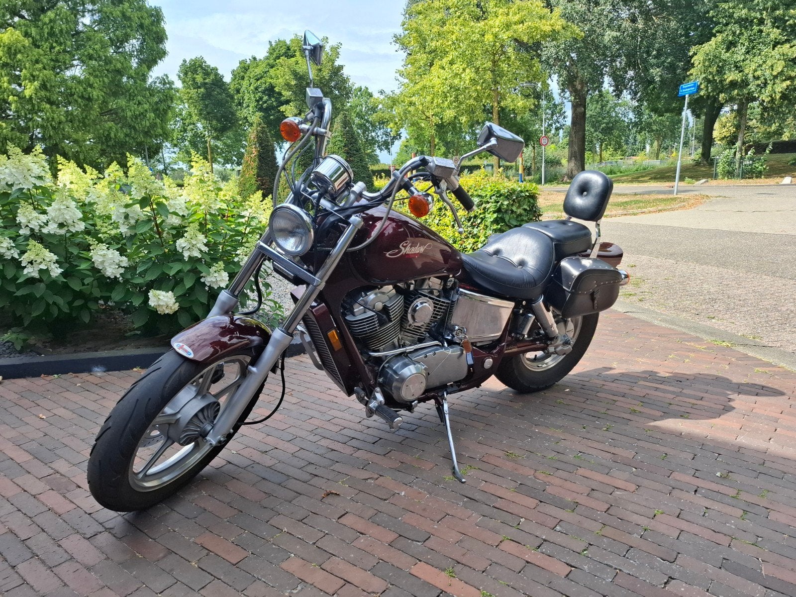 Honda Shadow VT 1100 uit 1989 - Zeer lage kilometerstand, 2 cilinders, Chopper, Gebruikt, Bedrijf