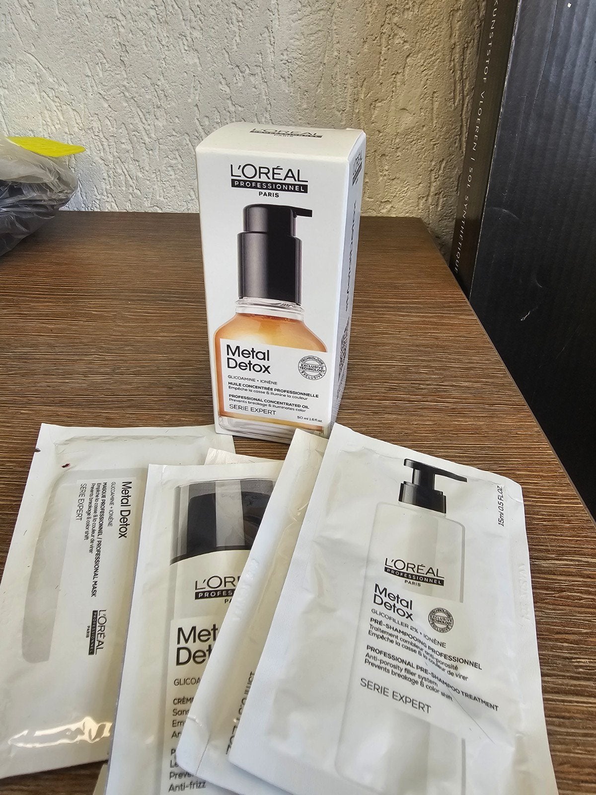 L'Oréal Professionnel Metal Detox Haarverzorgingsset, Ophalen of Verzenden, Nieuw, Haarverzorger of -hersteller