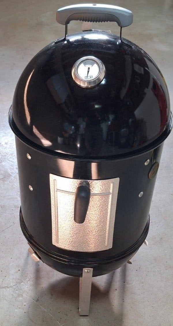 Weber Smokey Mountain 37 cm, Tuin en Terras, Ophalen, Gebruikt, WEBER BBQ