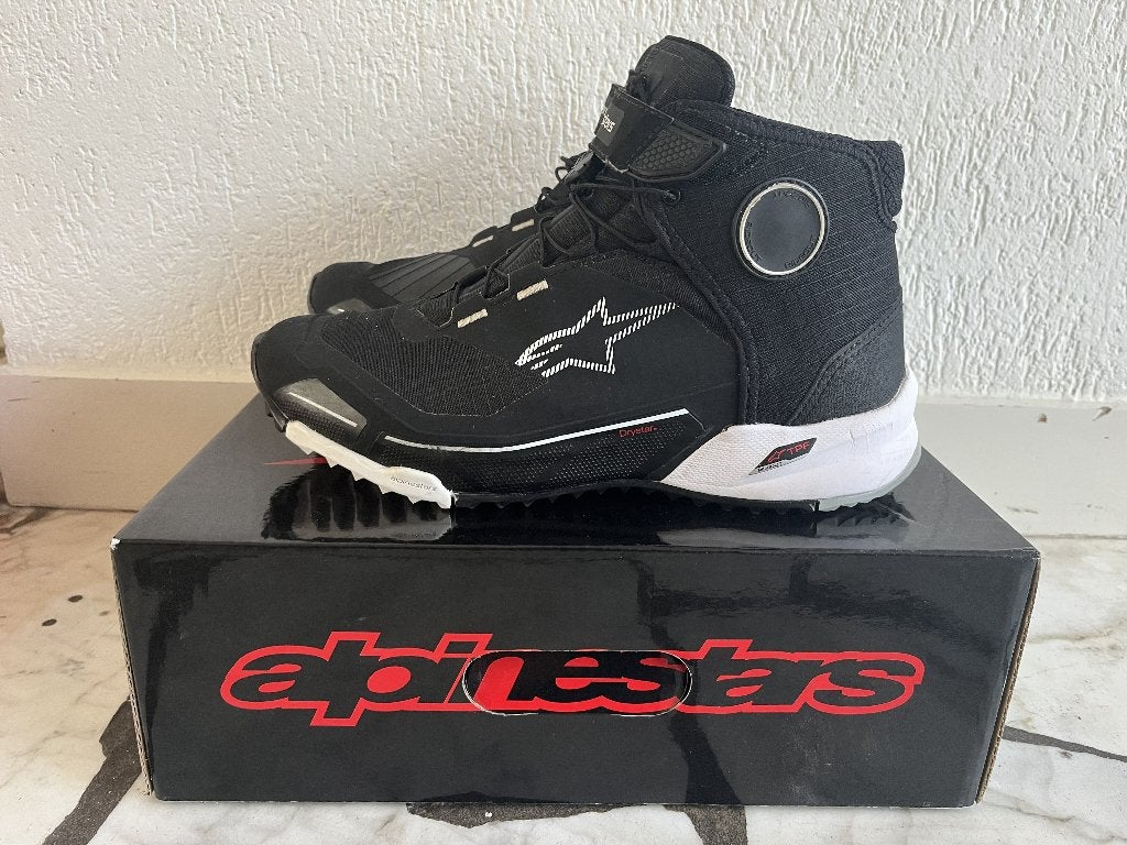 Alpinestars CR-X Drystar Motorschoenen maat 42 – nette staat, Motoren, Heren, Ophalen of Verzenden, Alpinestars, Laarzen