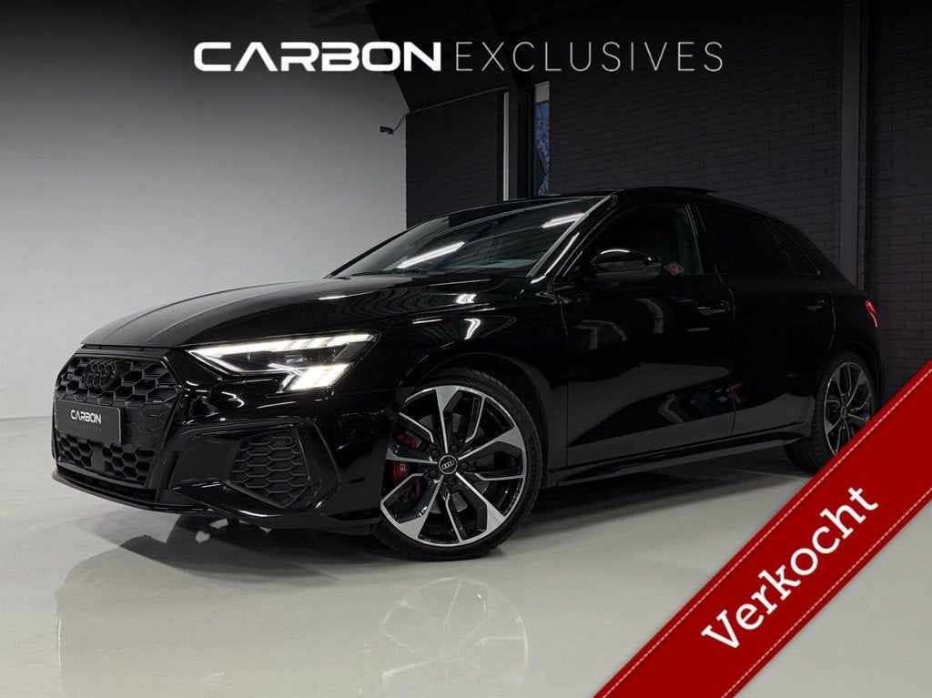 Audi S3 2.0 TFSI S3 Quattro | Carbon | Pano | Sfeer | Memory, Auto's, Audi, Automaat, S3, Gebruikt, Euro 6