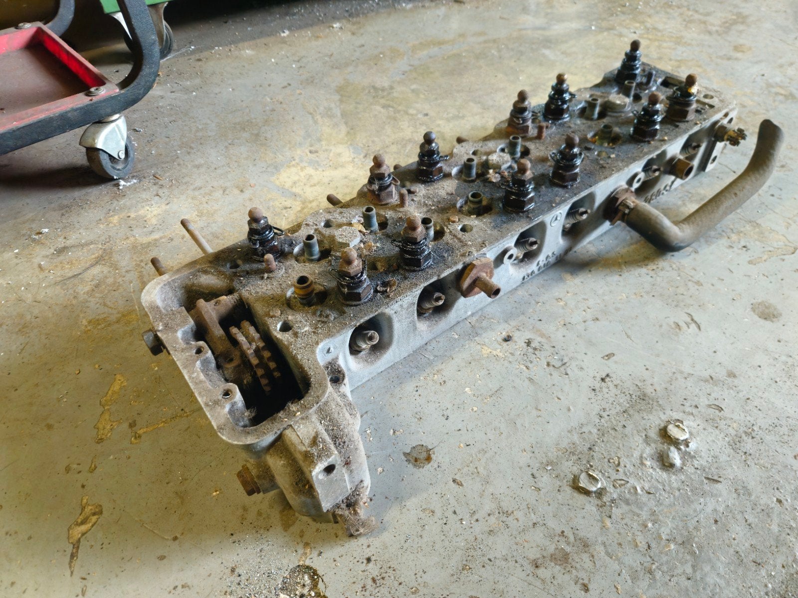 Mercedes 280 (se) m130 motor onderdelen, Ophalen
