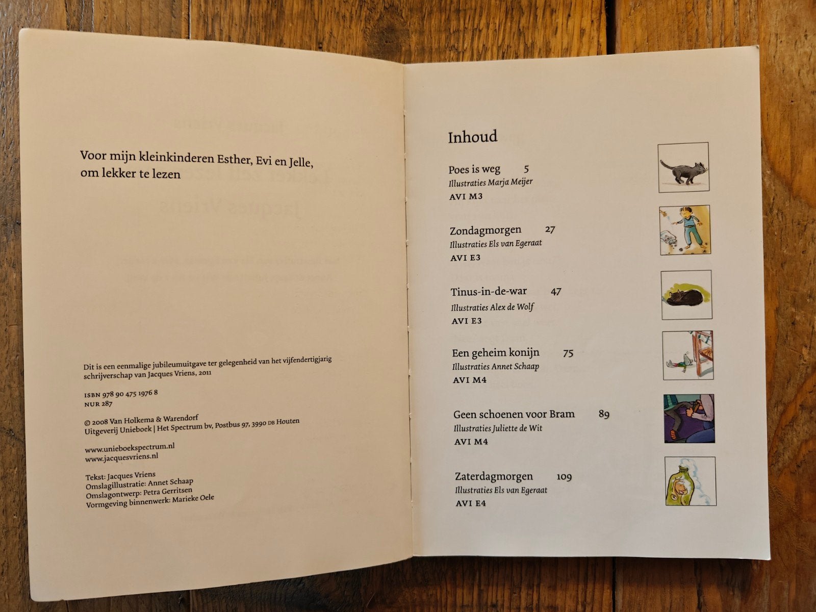 Lekker zelf lezen met Jacques Vriens., Ophalen of Verzenden, Fictie algemeen