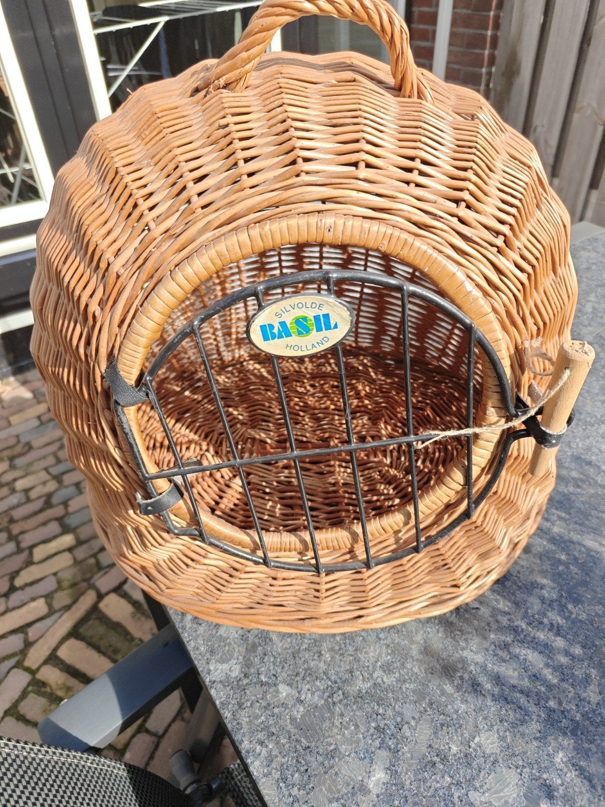 transport mand voor kleine huisdieren, kat of konijn bv, Dieren en Toebehoren, Ophalen, Zo goed als nieuw