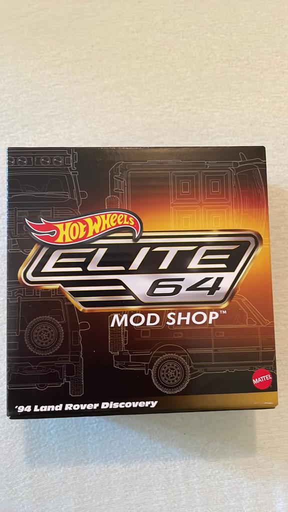 Hot Wheels Elite 64 Mod Shop Land Rover Discovery, Ophalen of Verzenden, Nieuw