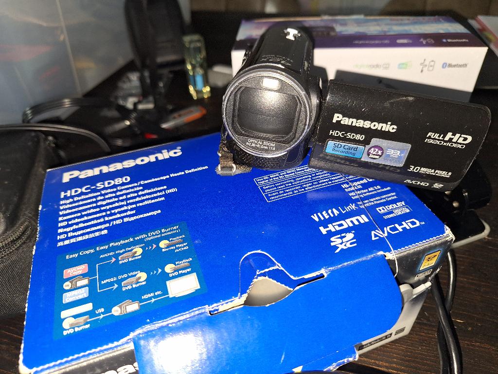 Panasonic Digitale videocamera, Ophalen, Panasonic, Minder dan 8x, Zo goed als nieuw