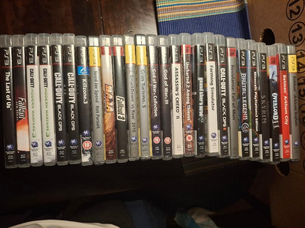 PS3 games 24 stuks, Spelcomputers en Games, Games | Sony PlayStation 3, Gebruikt, Overige genres, 1 speler, Vanaf 3 jaar, Ophalen of Verzenden