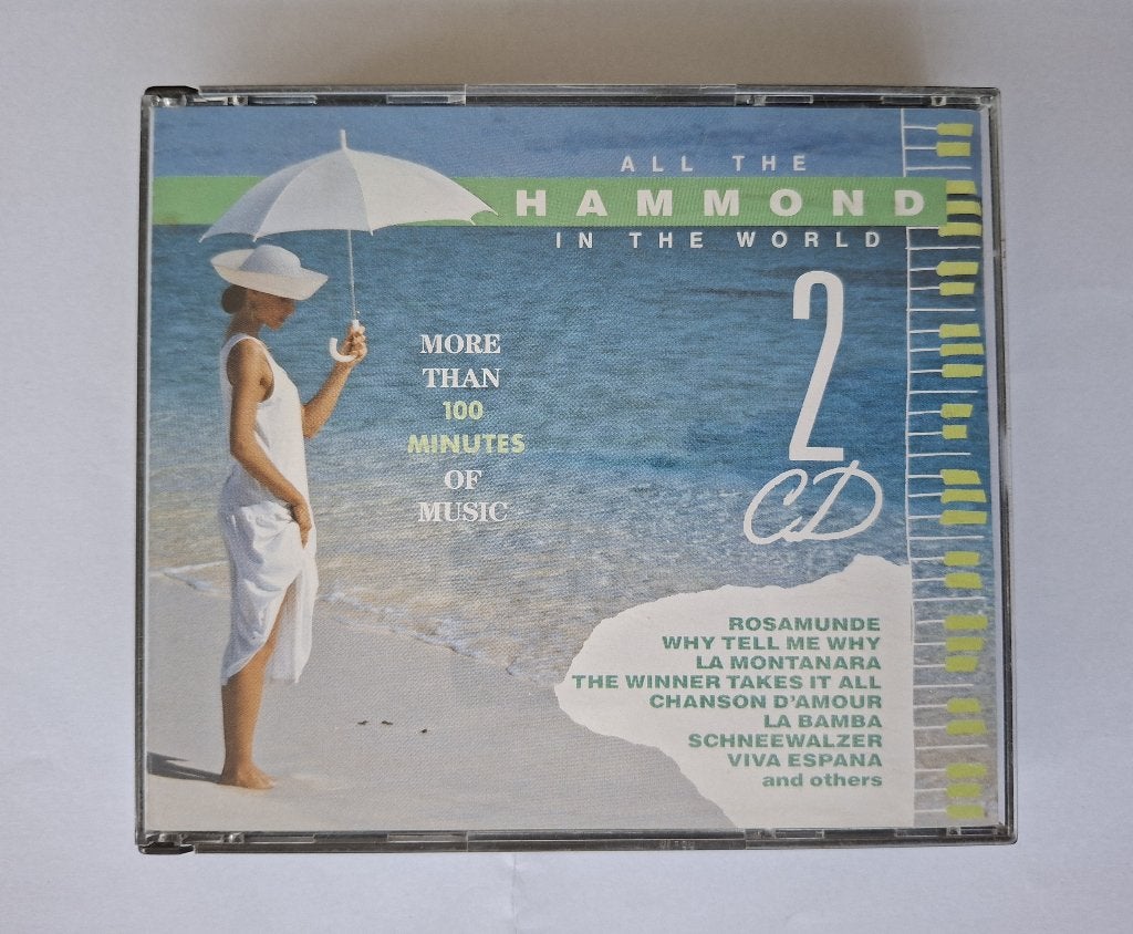 Dubbel CD All the Hammond in the world. o.a. Viva Espana, Wereldmuziek, Ophalen of Verzenden, Zo goed als nieuw