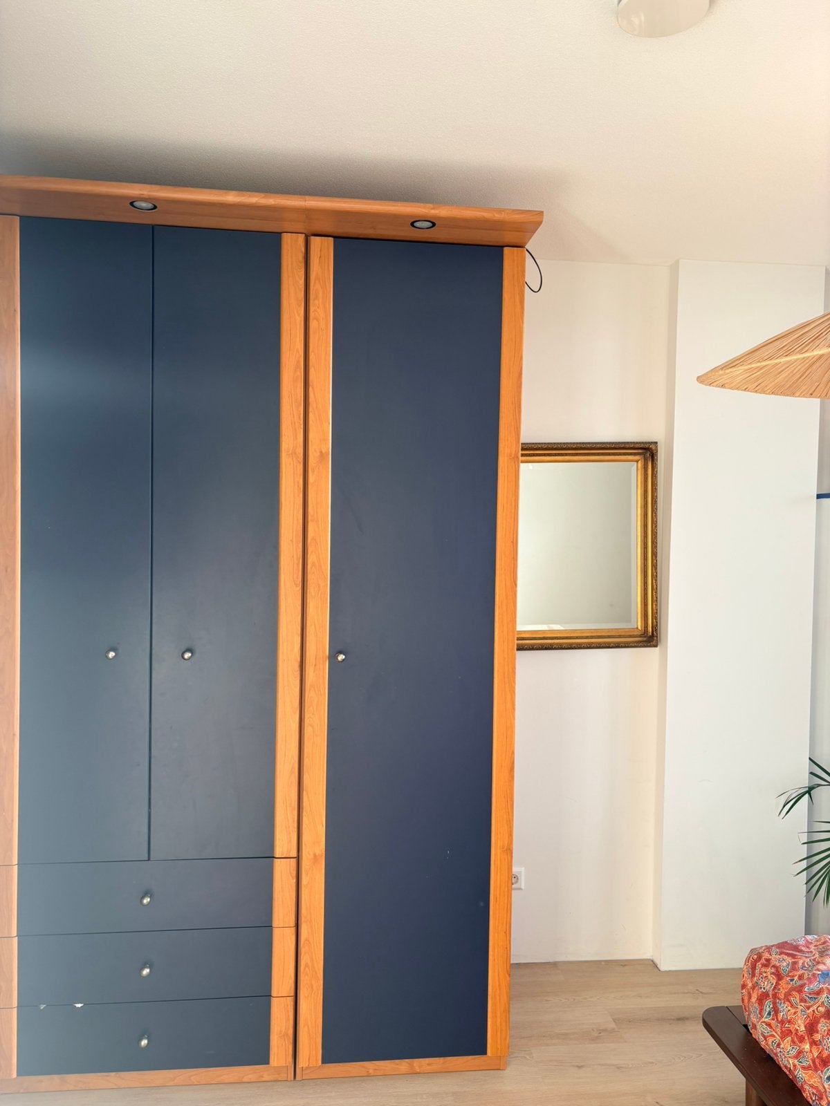 Ikea pax vintage donkerblauw, Ophalen, Zo goed als nieuw, 50 tot 100 cm, 200 cm of meer