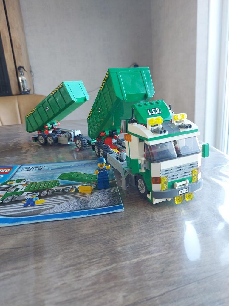Lego City 7998 Vrachttruck met aanhanger (compleet), Kinderen en Baby's, Speelgoed | Duplo en Lego, Gebruikt, Lego, Ophalen of Verzenden