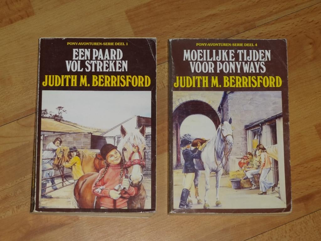 3 boeken van pony-avonturen serie 1,3,4 - Berrisford, Ophalen of Verzenden, Zo goed als nieuw