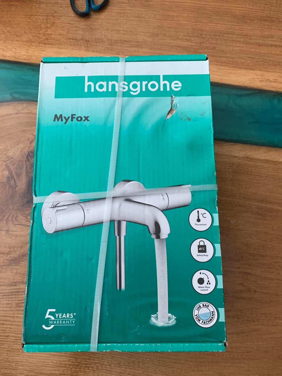 Hansgrohe myfox badkraan nieuw, Ophalen of Verzenden, Zo goed als nieuw, Bad