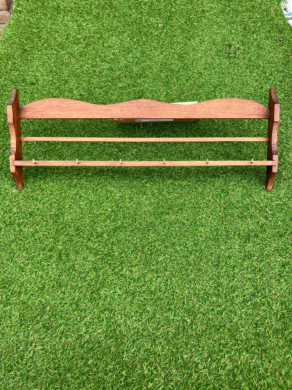 Retro/Vinted mokkenrek voor 6 mokken 64x 24 cm, Ophalen of Verzenden, Zo goed als nieuw