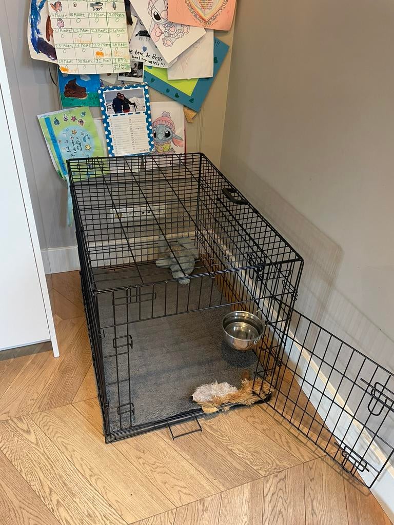 Hondenbench zo goed als nieuw! (60x90), Dieren en Toebehoren, Hondenhokken, 65 tot 100 cm, Ophalen of Verzenden, Zo goed als nieuw