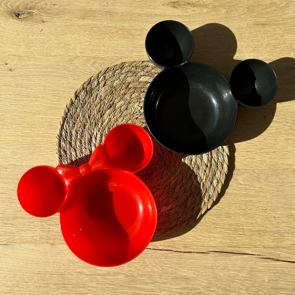 Mickey / Minnie Mouse bordjes - set van 2 - nieuw, Overige materialen, Nieuw, Ophalen of Verzenden, Bord(en)