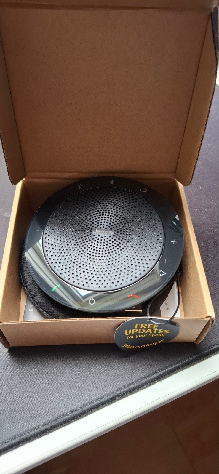 Jabra Speak 510 MS Speakerphone - nieuw, Audio, Tv en Foto, Bluetooth, Ophalen of Verzenden, Nieuw, Draagbare speaker