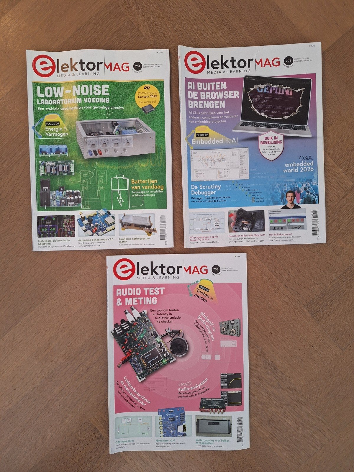 Elektor 3x, Boeken, Ophalen of Verzenden, Zo goed als nieuw, Overige onderwerpen