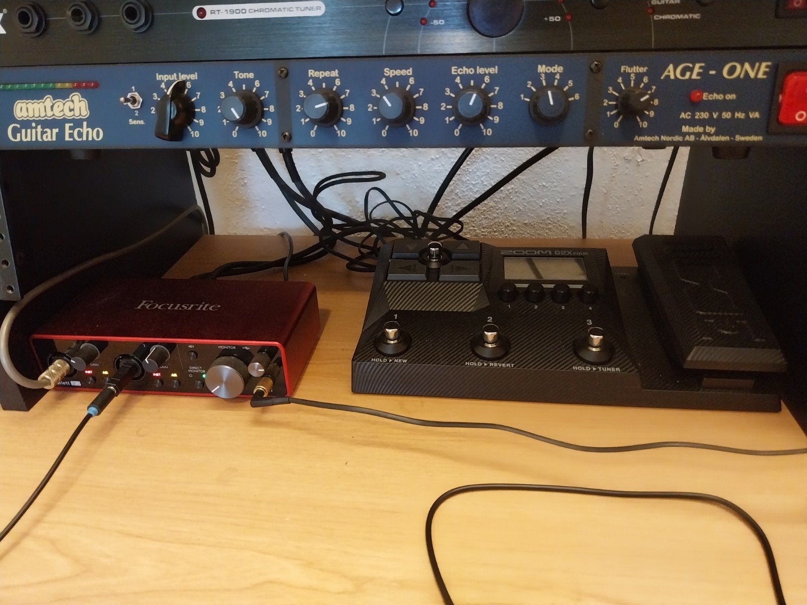 Amtech age one guitar echo, Muziek en Instrumenten, Ophalen of Verzenden