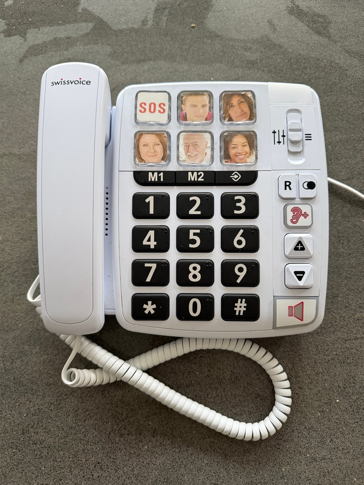 Swissvoice Telefoon voor Ouderen met Grote Toetsen en SOS, Ophalen, Gebruikt, 1 handset