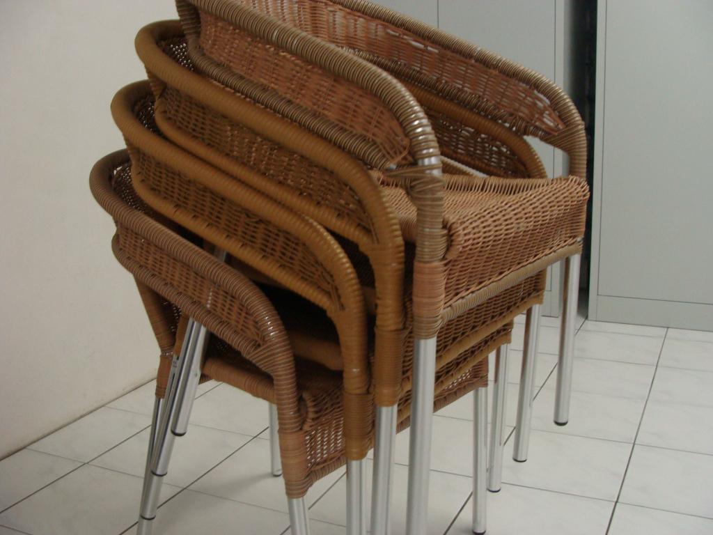 tuinstoelen, Ophalen, Gebruikt, Kunststof
