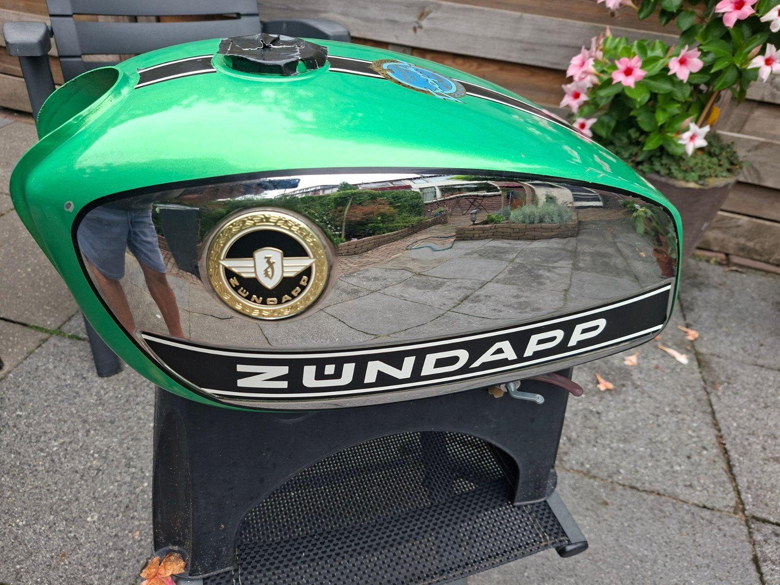 zundapp 529 tank origineel met deuk, Ophalen of Verzenden, Gebruikt, Tank