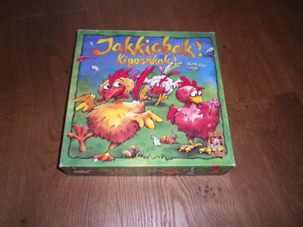 Jakkiebak kippenkak 999 spel, Ophalen, Zo goed als nieuw, 999 Games
