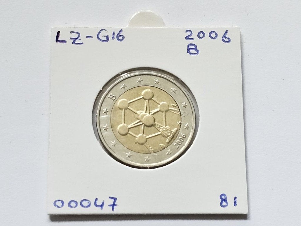 2-euromunt België (B) 2006 Herdenking LZ-G16, Postzegels en Munten, Munten | Europa | Euromunten, Ophalen of Verzenden, België