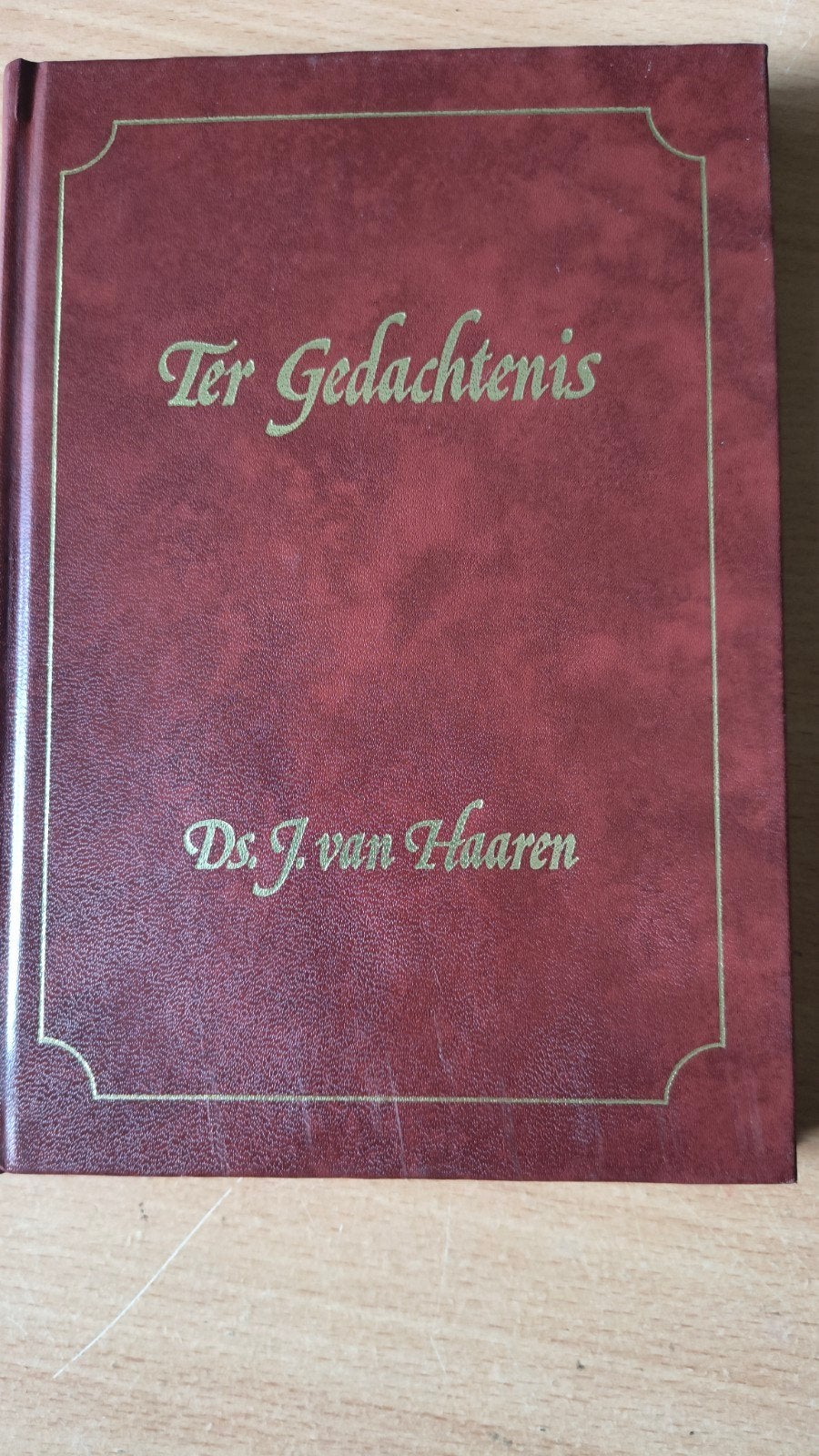 Ter gedachtenis. Ds J van Haaren e/a, Ds J van Haaren e/a, Christendom | Protestants, Ophalen of Verzenden, Zo goed als nieuw