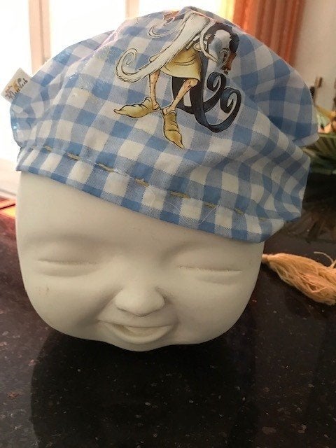 Keramiek Babyhoofd vaas met Efteling slaapmuts, Ophalen of Verzenden, Zo goed als nieuw, Overige typen