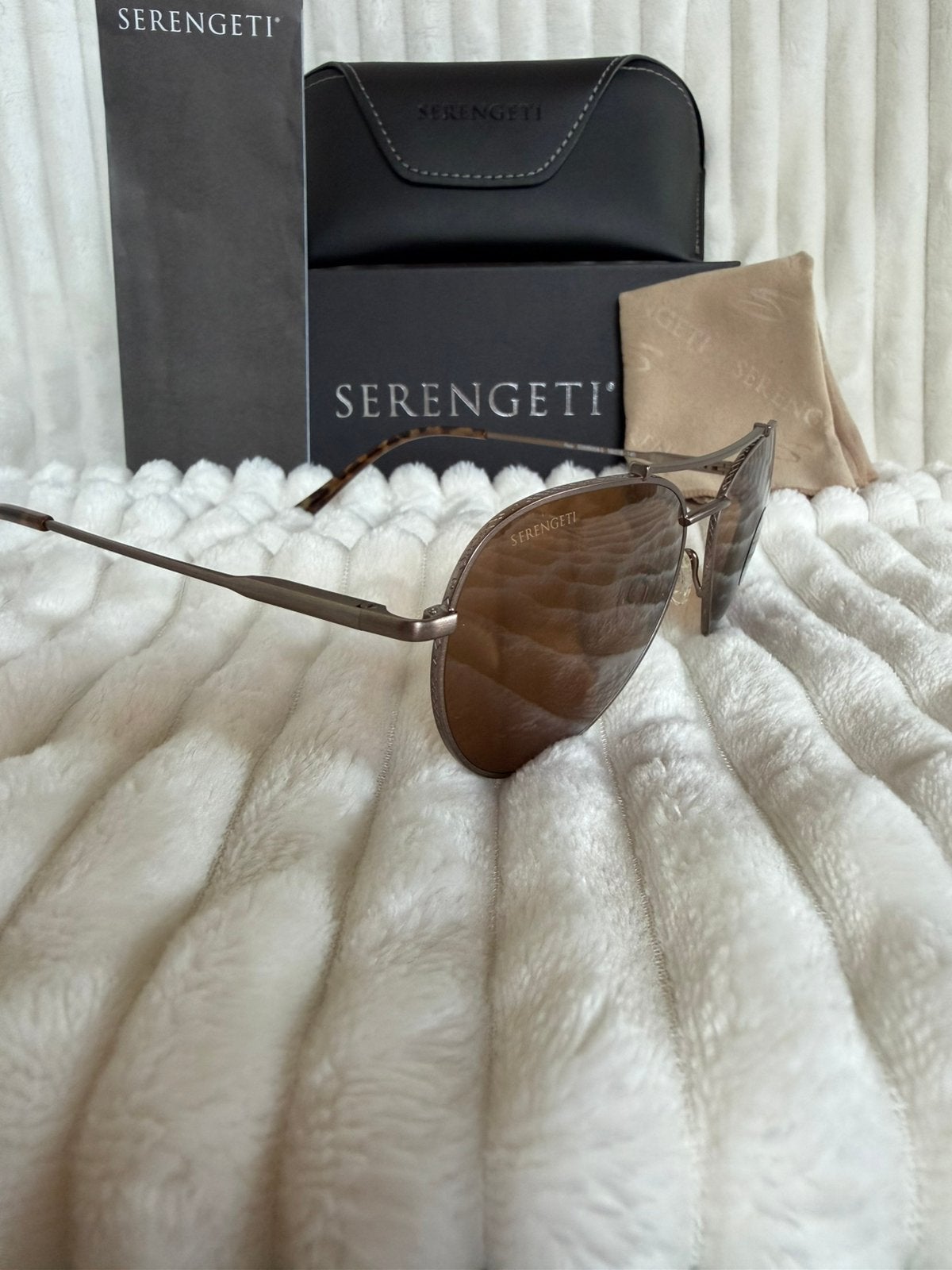 Serengeti Pete SS599004 incl garantie en btw-factuur, Zonnebril, Verzenden, Nieuw, Nvt