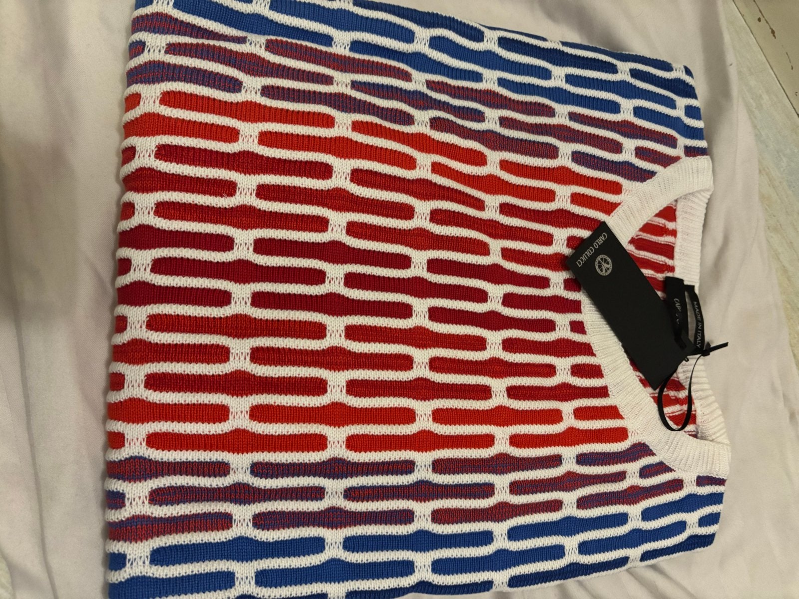 Carlo colucci trui, Kleding | Heren, Verzenden, Nieuw, Maat 56/58 (XL), Meerkleurig