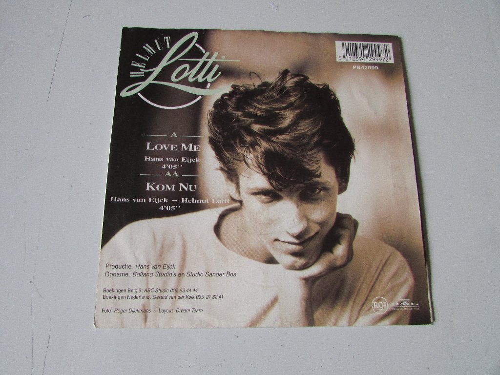 HELMUT LOTTI ; LOVE ME ; SINGLE, Gebruikt, 7 inch, Pop, EP