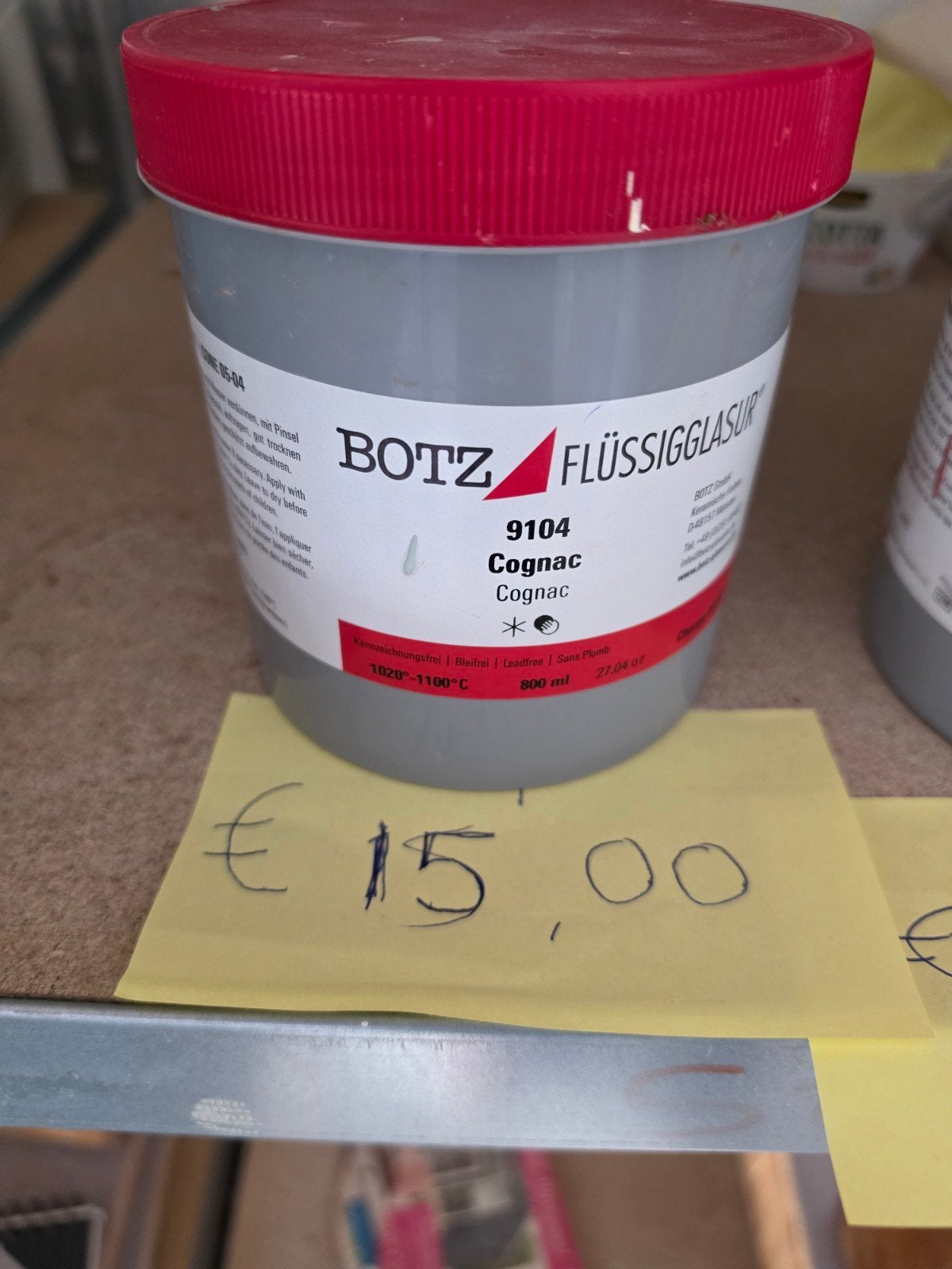 DIVERSE AANGEBROKEN POTTEN BOTZ GLAZUUR., Ophalen, Gebruikt