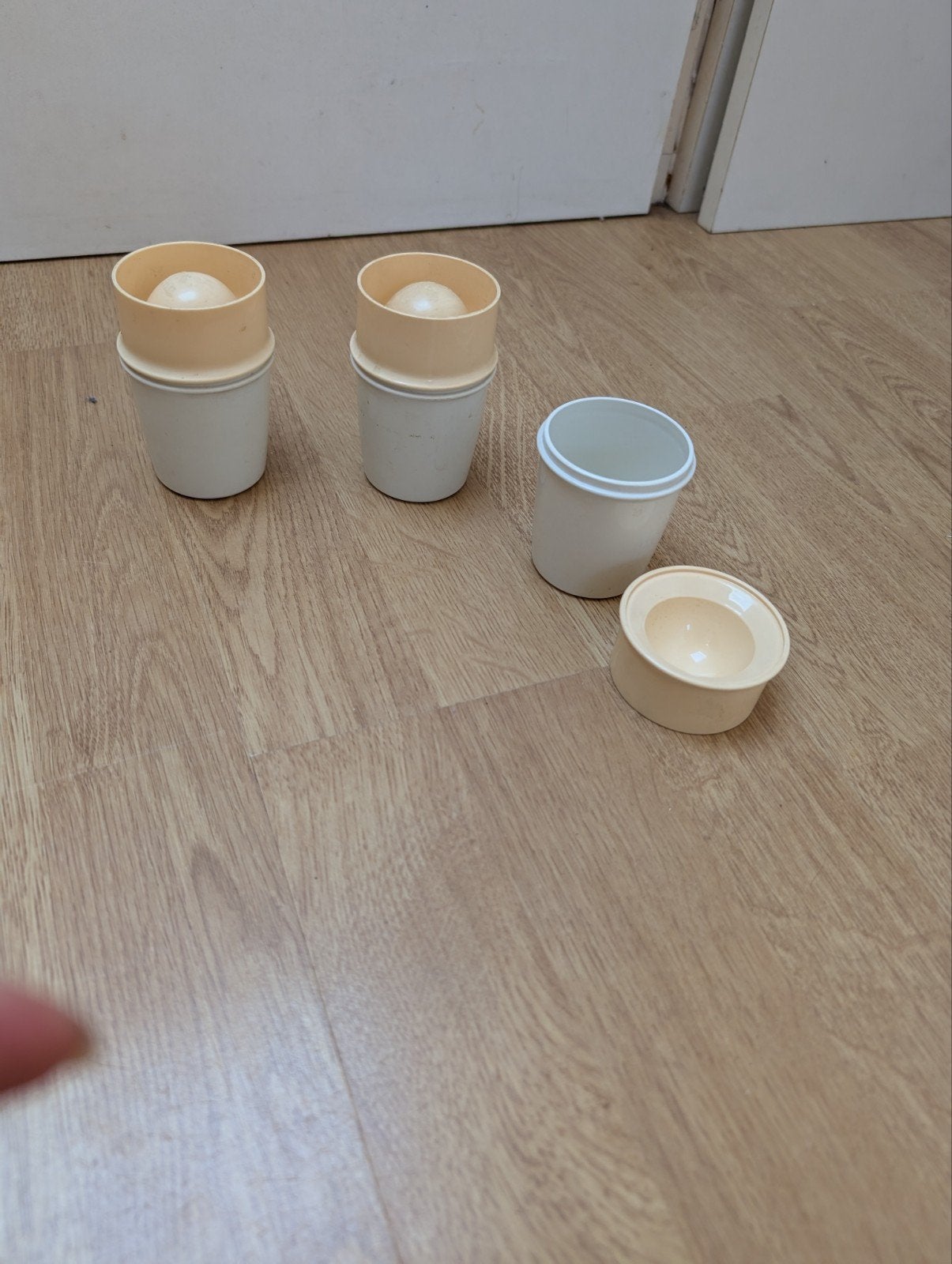 Tupperware eierdopjes, Ophalen of Verzenden, Zo goed als nieuw, Overige typen
