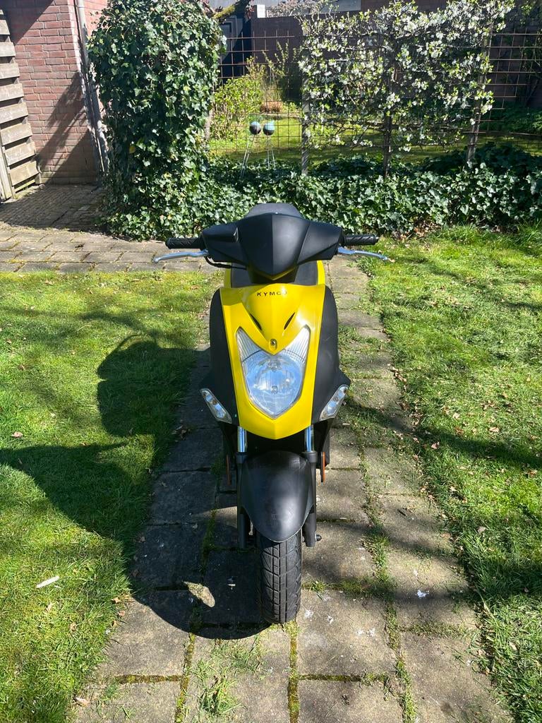 Kymco Agility 50 - Gele Scooter, Gebruikt, Ophalen of Verzenden, Maximaal 25 km/u, Agility