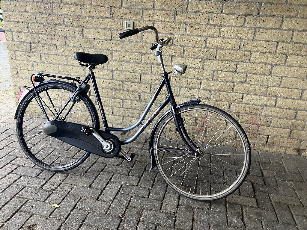 Gazelle Damesfiets, Ophalen, Terugtraprem, Gebruikt, 56 cm of meer