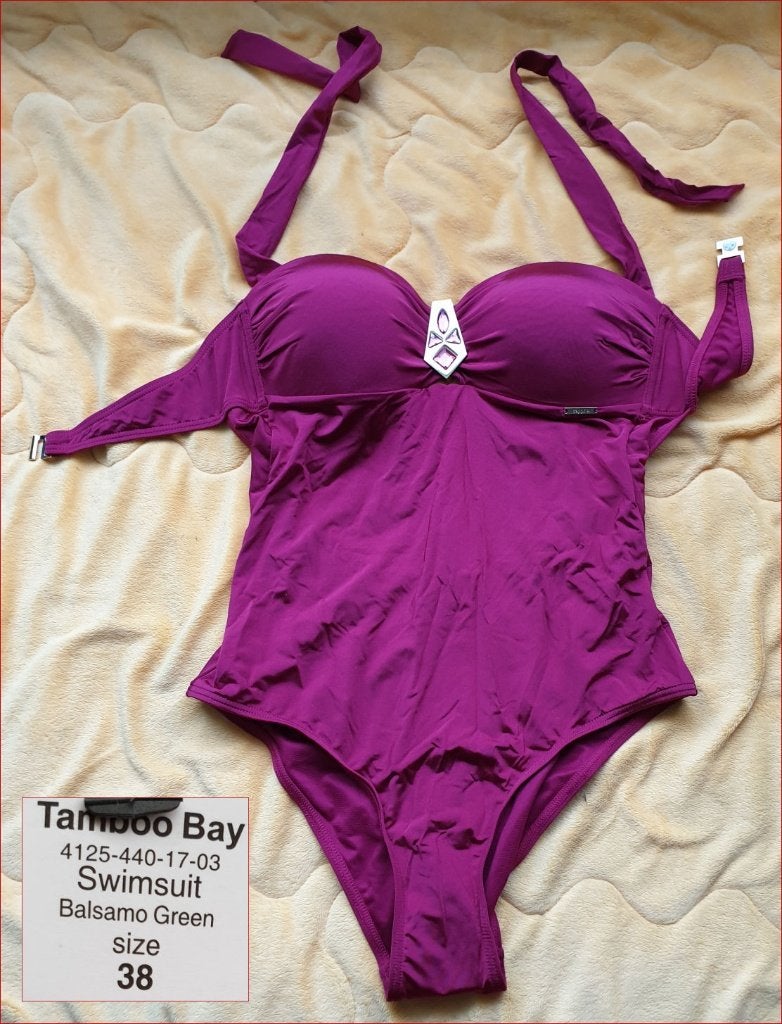 SAPPH Tamboo Bay fuchsia -roze badpak maat 38 nieuw, Nieuw, Badpak, Ophalen of Verzenden, Sapph
