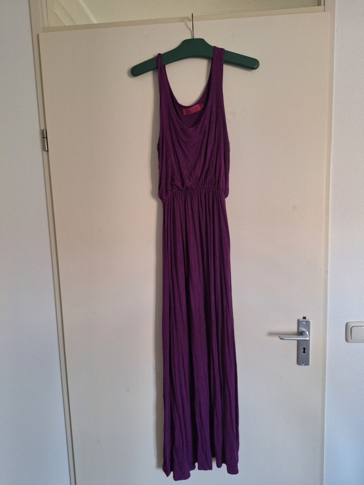 Boohoo maxijurk maat s, Maat 38/40 (M), Boohoo, Paars, Ophalen of Verzenden