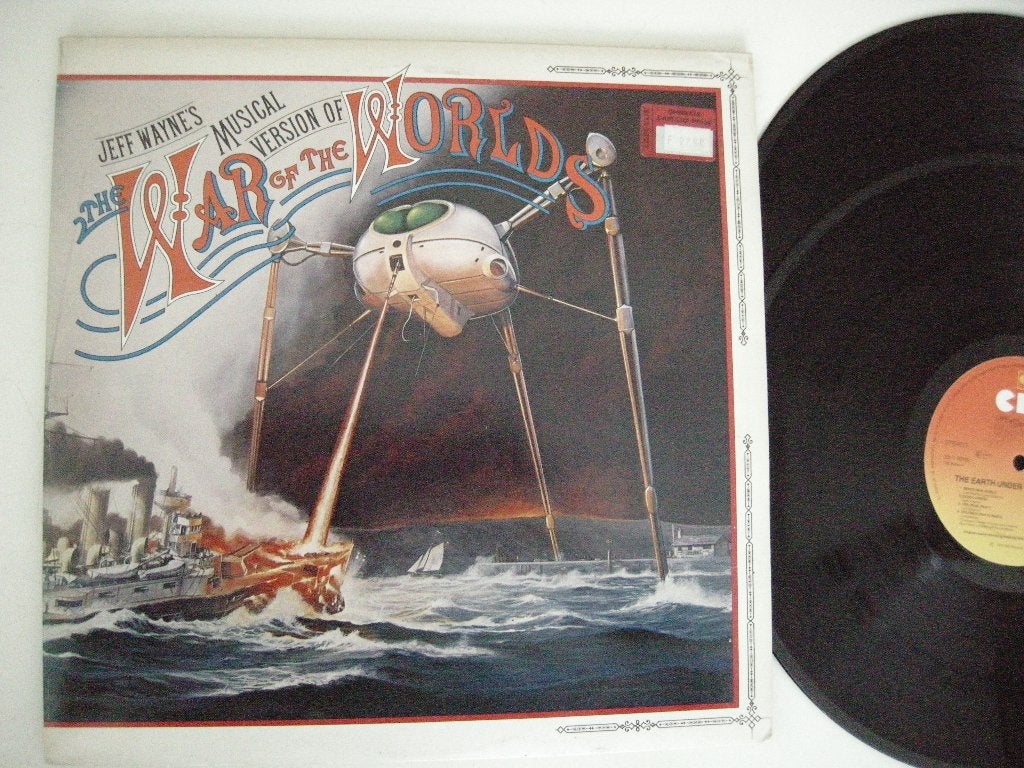 War Of The Worlds soundtrack - 2LP vinyl zgan, Ophalen, Zo goed als nieuw, 12 inch, Dubbel-LP
