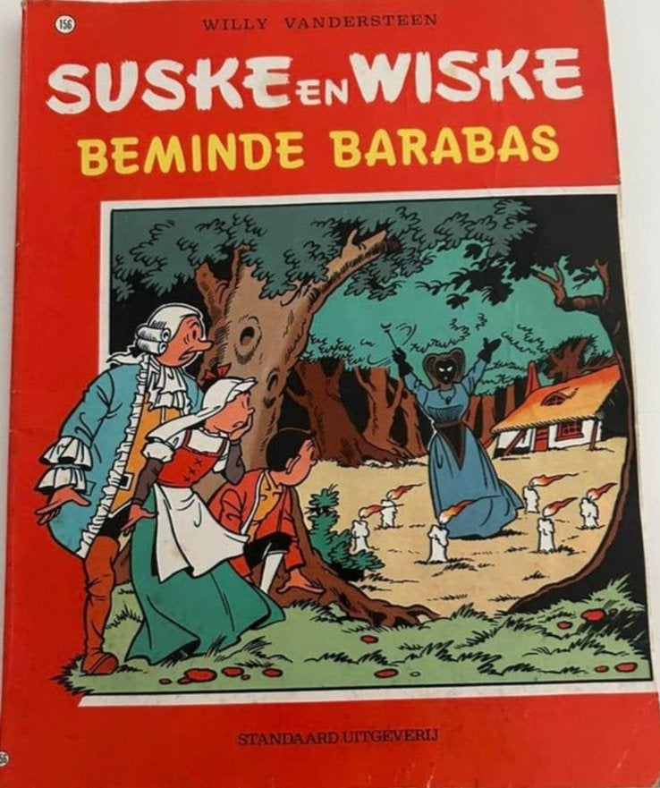 Suske en Wiske 156:Beminde Barabas Een zoektocht naar liefde, Eén stripboek, Ophalen of Verzenden, Gelezen